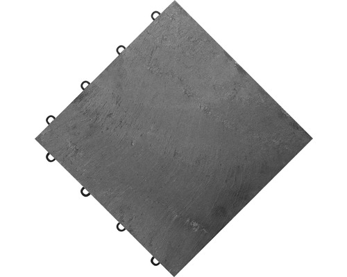 Carrelage d''extérieur avec système de clic