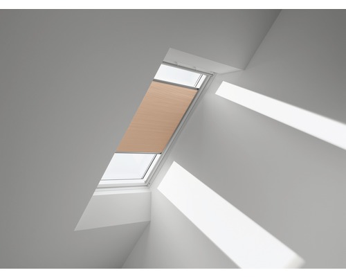 VELUX Wabenplissee uni goldbeige manuell FHC Y43 1049S