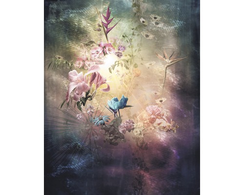 Papier peint panoramique intissé 6048A-VD2 Enlightenment 2 pièces 200 x 250 cm Arrangement floral décoratif pour l''intérieur