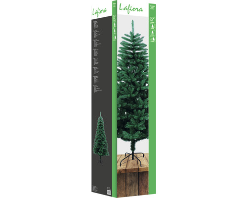 Verpackung eines künstlichen Lafiora Weihnachtsbaums