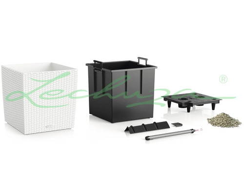 Blumenkasten mit Bewässerungssystem und Zubehör