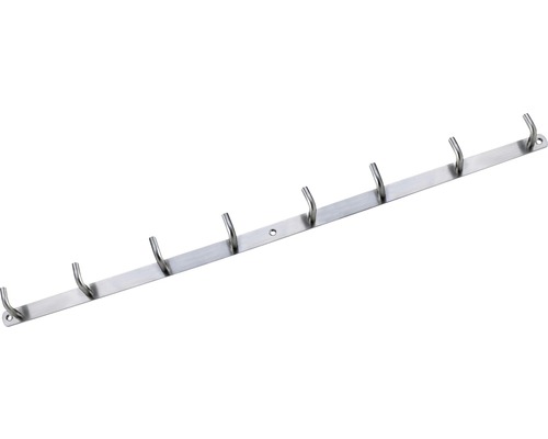 Porte-manteau en métal avec sept crochets