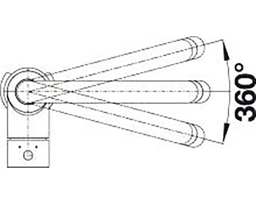 360 Grad Drehbarkeit Illustration