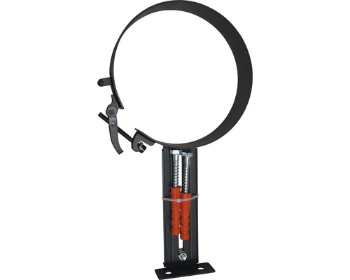 Rohrschelle mit Befestigungsmaterial für die Wandmontage