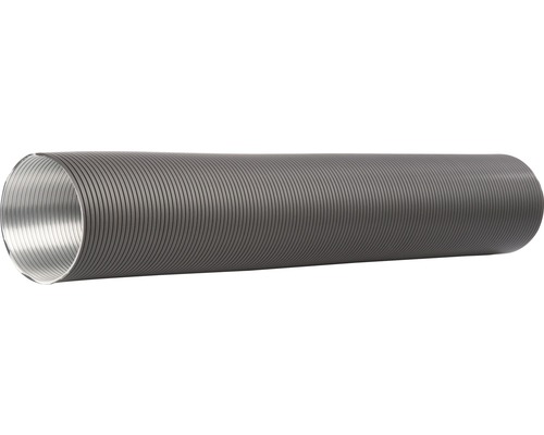 Tube flexible en aluminium Ø 80 mm revêtu par poudre gris