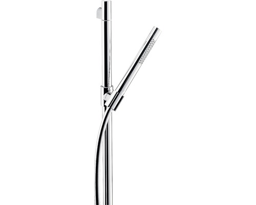 Ensemble de douche Axor Strack 27980000, longueur de la barre de douche 985 mm Ensemble de douche avec barre de douche et douchette à main pour salle de bains