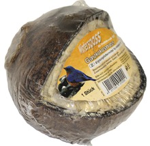 Nourriture d’hiver pour oiseaux, noix de coco entière coupe en V Plaisir hivernal 350 g-thumb-0