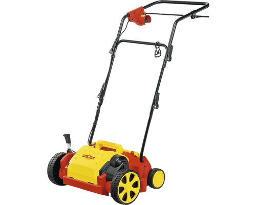 Elektrischer Vertikutierer mit Rädern für die Rasenpflege