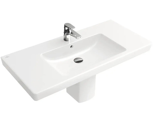 Meuble lavabo Villeroy & Boch Subway 2.0 80x47 cm 717580R1 blanc avec revêtement