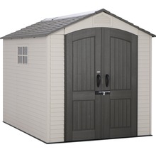 Abri de jardin avec double porte et fenêtre