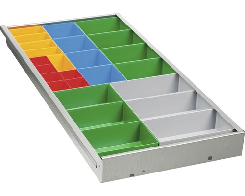 Universal-Schubladenunterteilungs-Set Küpper mit 25 Boxen-0