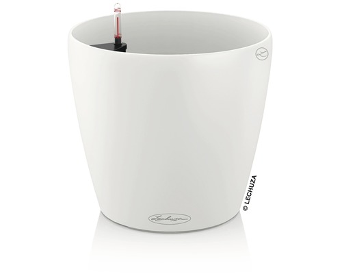 Cache-pot Blanc Plastique (24 X 22,5 X 24 Cm) à Prix Carrefour