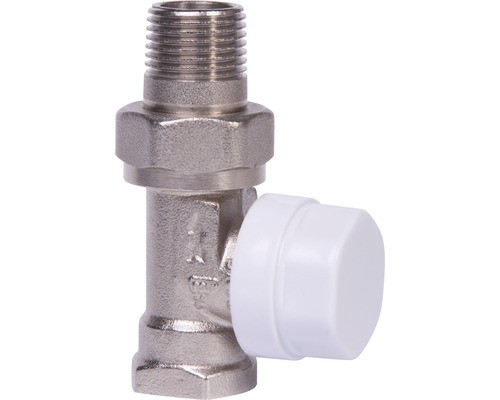 Heizkörperanschlussverschraubung mit Blindstopfen