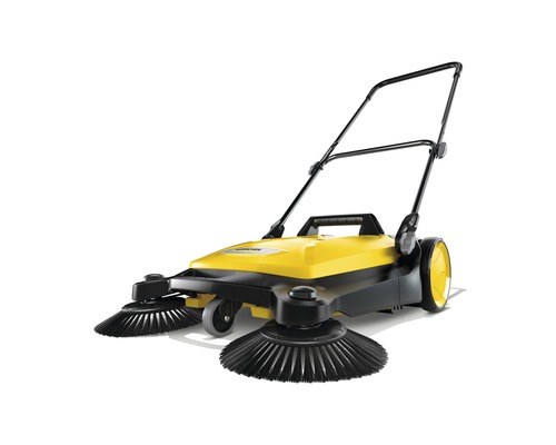 Balayeuse avec deux brosses et poignée réglable