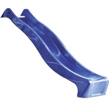 Toboggan pour enfants en plastique bleu