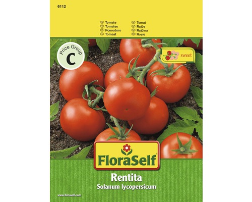 Paquet de graines de tomates FloraSelf Rentita