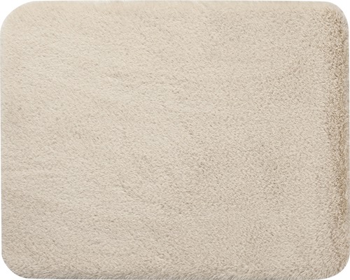 Tapis de bain Romance 55 x 65 cm beige et beige sable