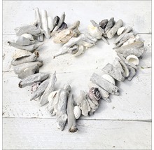 Tableau en verre wooden love II 20x20 cm