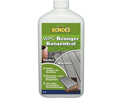 Nettoyant pour bois composite WPC BONDEX 1 l
