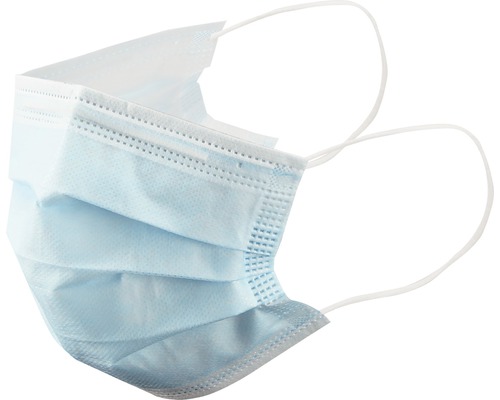 Masque buccal jetable avec boucles d''oreilles