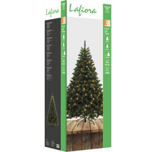 Emballage d''un sapin de Noël artificiel Lafiora avec lumières et détails du produit