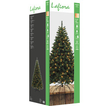 Sapin de Noël artificiel sapin de Noël Chamonix Lafiora éclairé h 240 cm vert avec LED-thumb-4