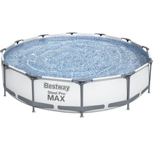 Piscine Bestway Steel Pro MAX remplie d''eau