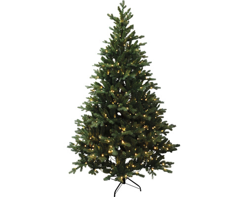 künstlicher Weihnachtsbaum Tannenbaum Lafiora Salzburg beleuchtet H 185 cm grün inkl. LED