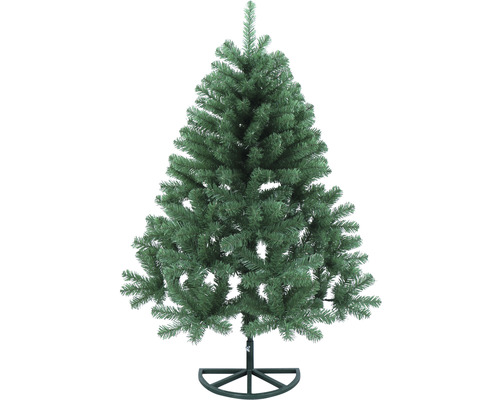 Sapin de Noël artificiel Lafiora demi h 120 cm vert