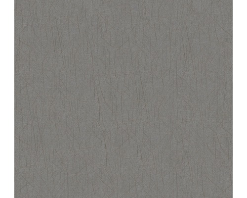 Papier peint intissé 53302 Colani VISIONS uni gris Papier peint gris avec motif linéaire
