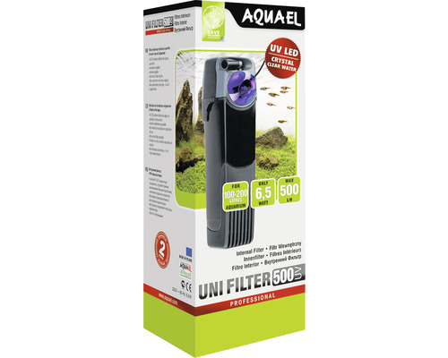 Filtre intérieur pour aquarium AQUAEL Unifilter 500 UV Power