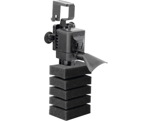 Filtre intérieur d''aquarium avec éponge filtrante