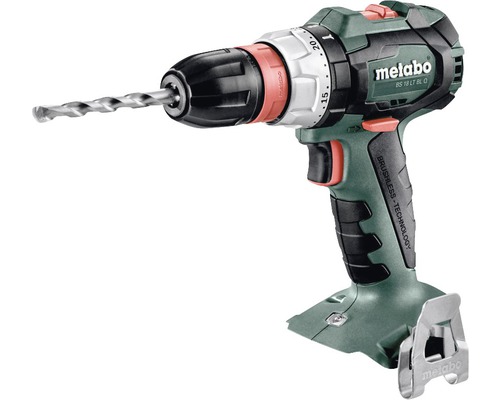 Visseuse à choc sans fil Metabo 18V BS 18 LT BL Quick, sans batterie ni chargeur Visseuse-perceuse sans fil Metabo BS 18 LT BL Q avec foret