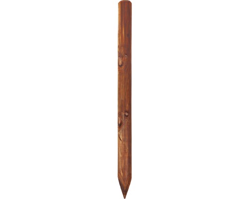 Poteau 8 x 110 cm, marron Poteau en bois