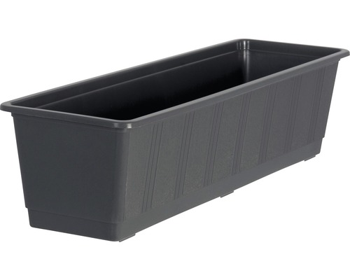 Jardinière Geli Standard, plastique, 60x17x14 cm, anthracite