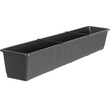 Jardinière Geli Standard, plastique, 100x17x14 cm, anthracite