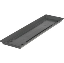 Blumenkastenuntersetzer geli Kunststoff 59 x 15 x 2,5 cm anthrazit