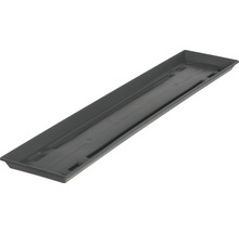 Blumenkastenuntersetzer geli Kunststoff 78 x 15 x 2,5 cm anthrazit