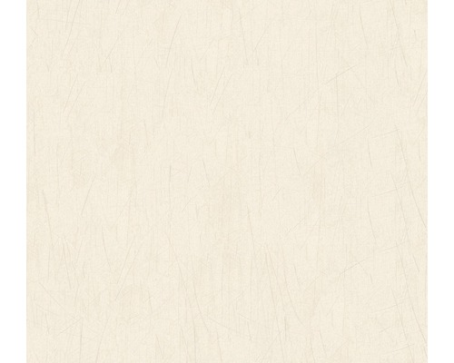 Papier peint intissé 53310 Colani VISIONS uni crème Papier peint vinyle couleur crème avec de fines rayures comme motif