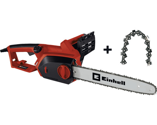Elektrische Kettensäge mit Ersatzkette