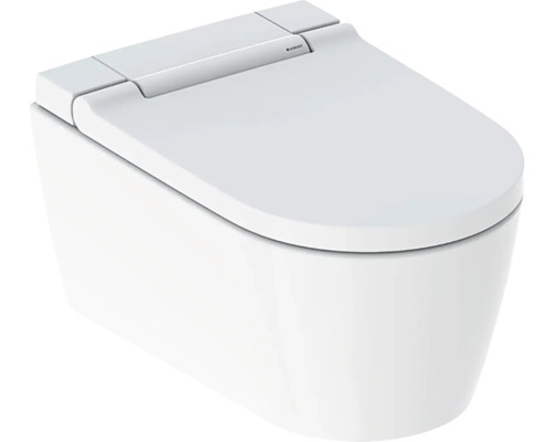 Installation de WC lavant GEBERIT complète Aquaclean Sela blanche 146220111
