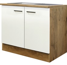 Meuble bas de cuisine avec deux portes