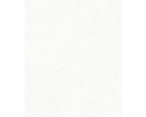 Papier peint intissé 9057 Patent Décor Laser uni blanc Fond en tissu blanc