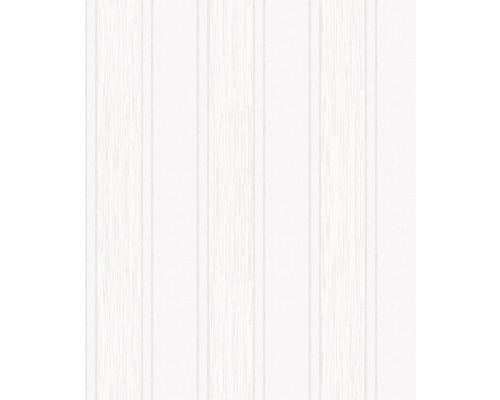 Papier peint intissé 9345 Patent rayures Papier peint à lambris blanc