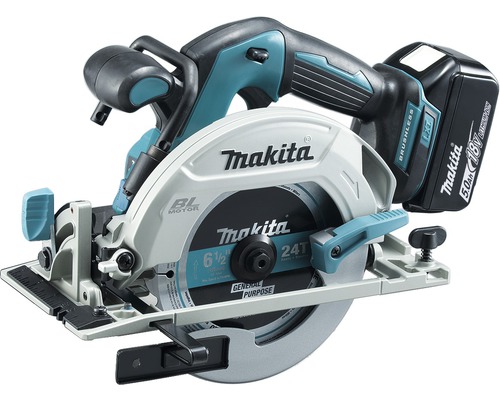 Akku-Handkreissäge Makita DHS680RTJ 18 V inkl. 2 Akkus (5,0Ah) und Ladegerät