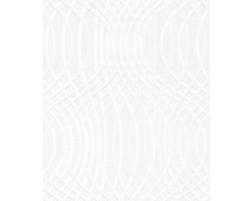 Papier peint intissé 9452 Patent 3D Euro structure Papier peint blanc avec motif géométrique