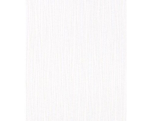 Papier peint intissé 9453 Patent 3D Euro structure Papier peint vinyle gaufré blanc avec motif à rayures verticales