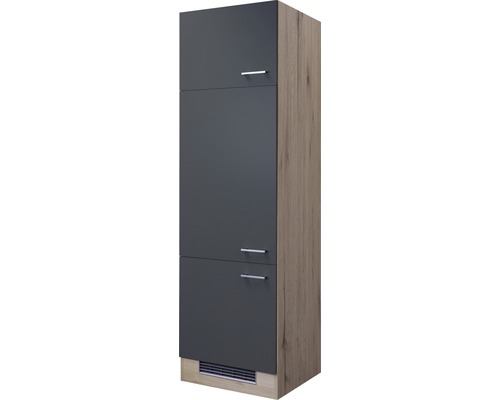 Meuble modulaire pour appareils Flex Well Tiago largeur 60 cm gris basalte