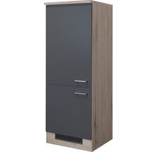 Armoire haute avec deux portes et poignées