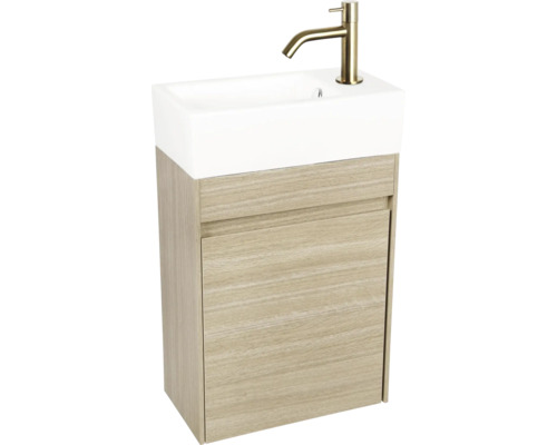 Meuble-lavabo avec lavabo et robinet